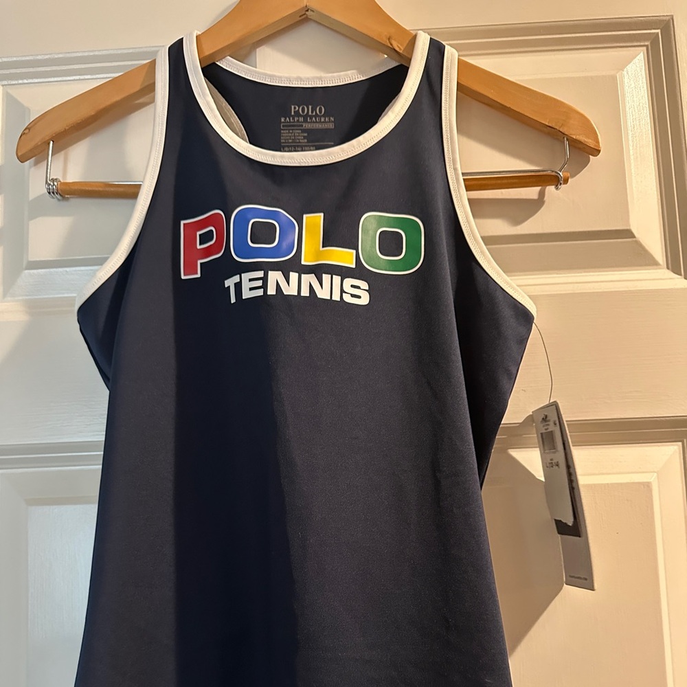 Ralph Lauren US Open Girls Tennis Dress